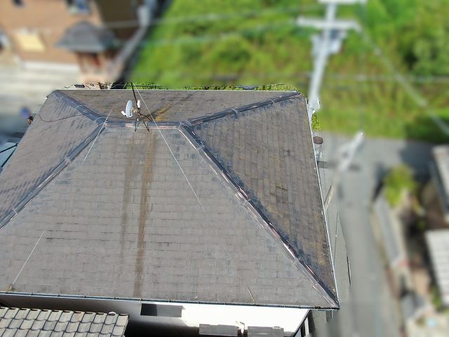 屋根　裏から　現調